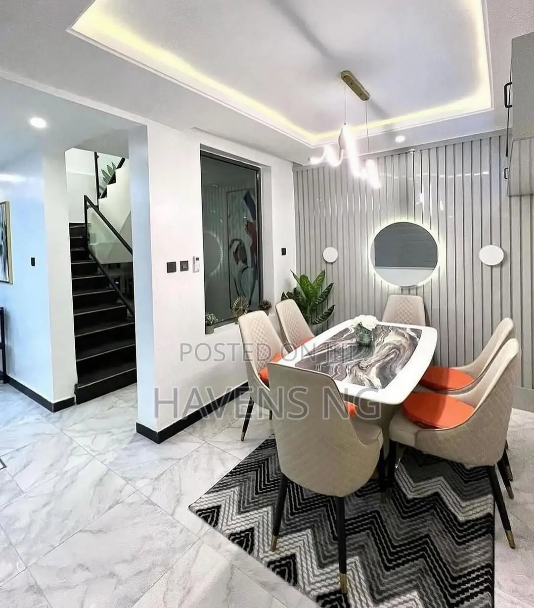 Luxury 4-Bedroom Apartment in Guzape in Guzape District