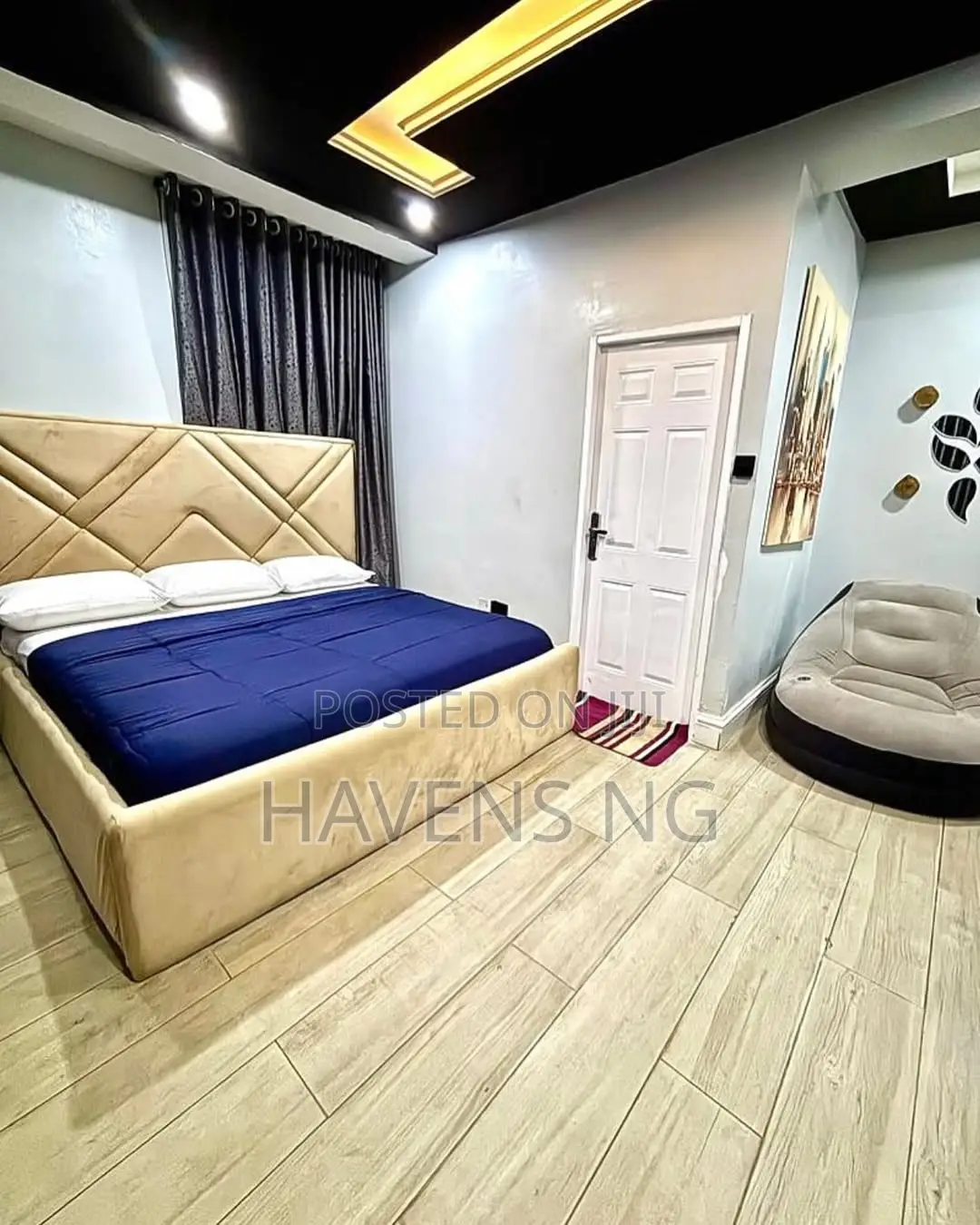 Cozy Two Bedroom Apartment for Shortlet in Wuye. in Wuye