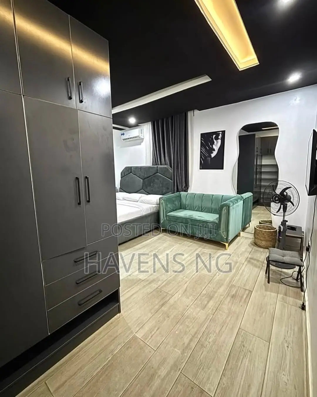 Cozy Two Bedroom Apartment for Shortlet in Wuye. in Wuye
