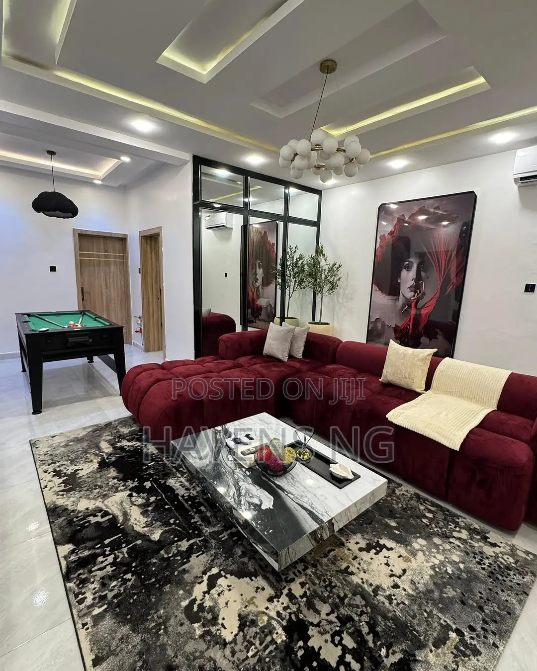 2-Bedroom Apartment With a Private Cinema in Lekki Phase 1