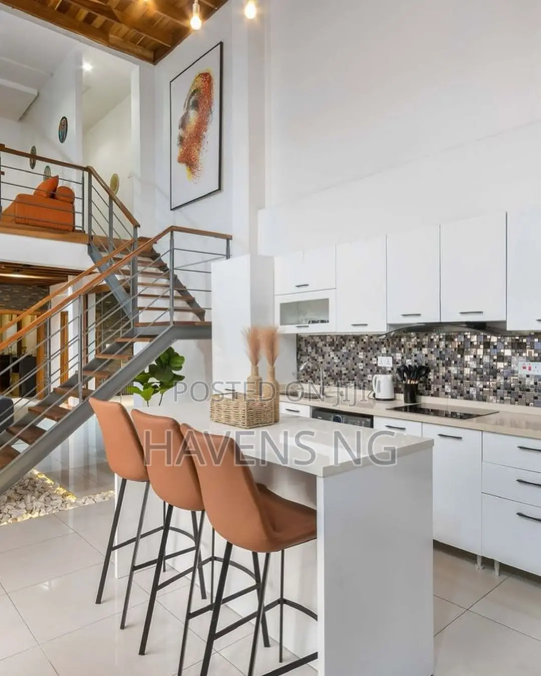 A Stunning and Stylish 2-Bedroom Loft Maisonette in Lekki Phase 1