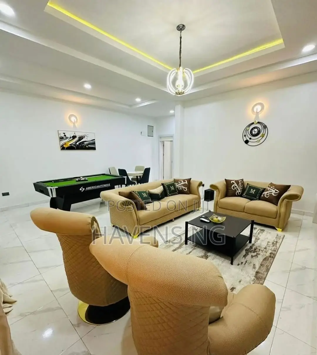 Cozy 4-Bedroom Standalone Luxury Apartment in Life Camp