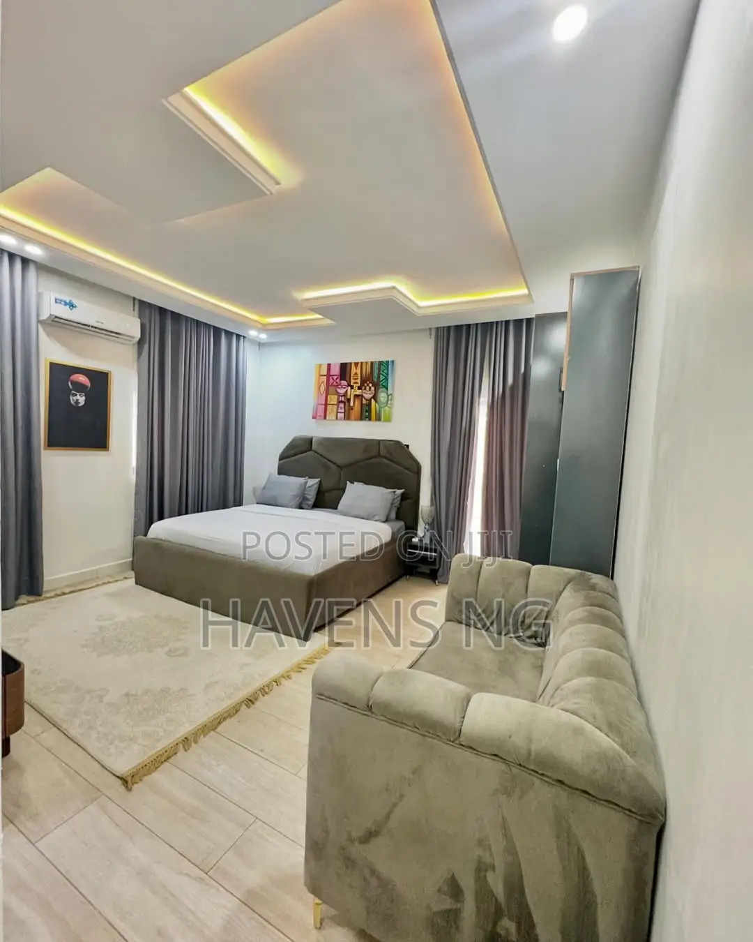 Modern 2-bedroom Apartment Available For Shortlet. in Wuye