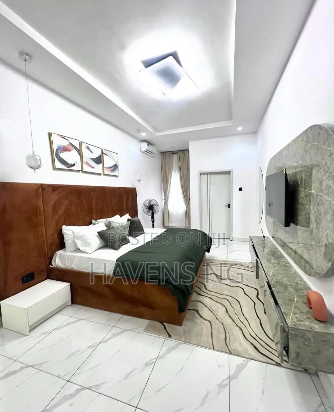 Stunning 4-Bedroom Apartment Available for Shortlet in Guzape District