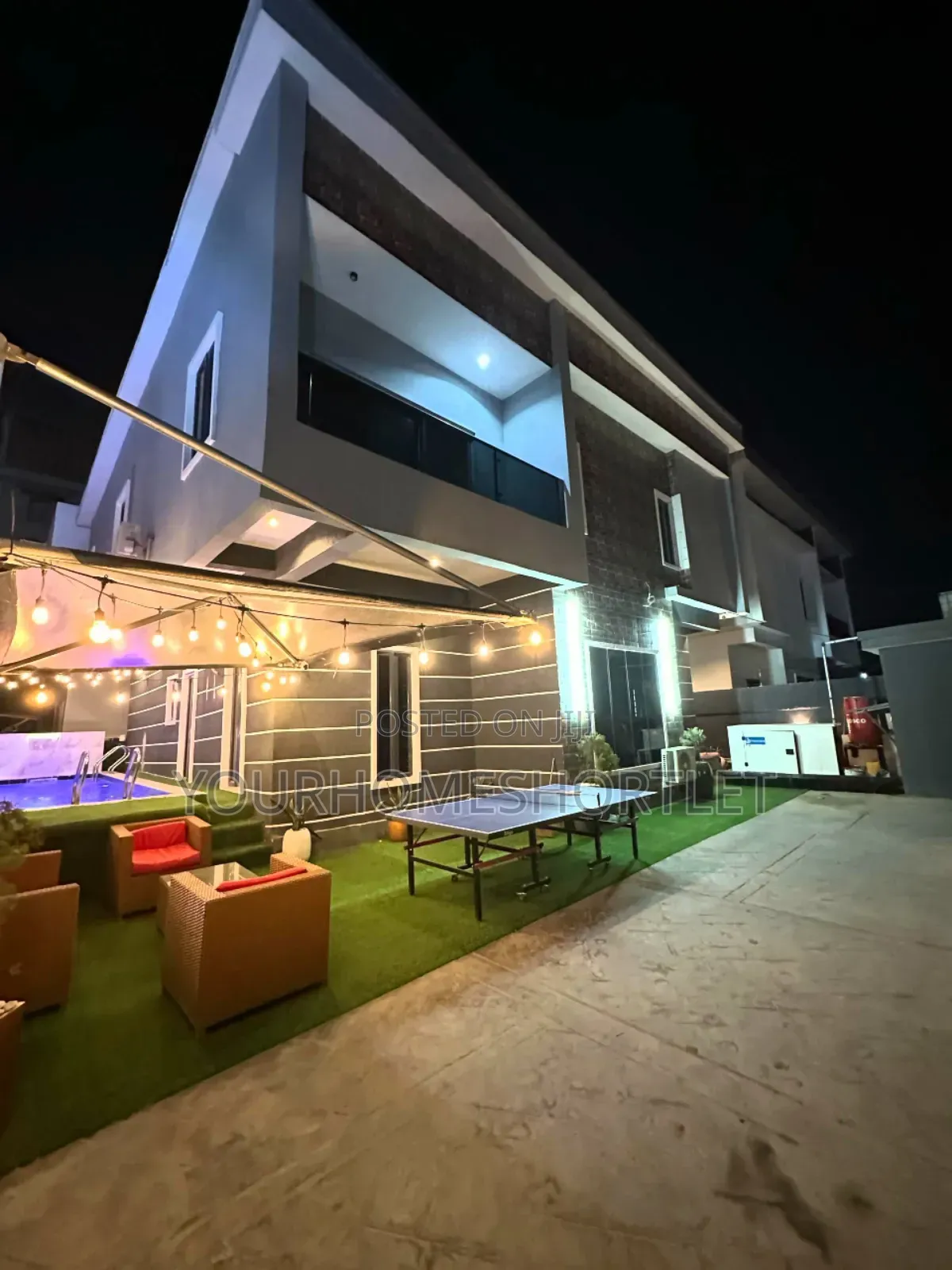 4 Bedroom With Pool Self Compound That Allows Party in Ikate