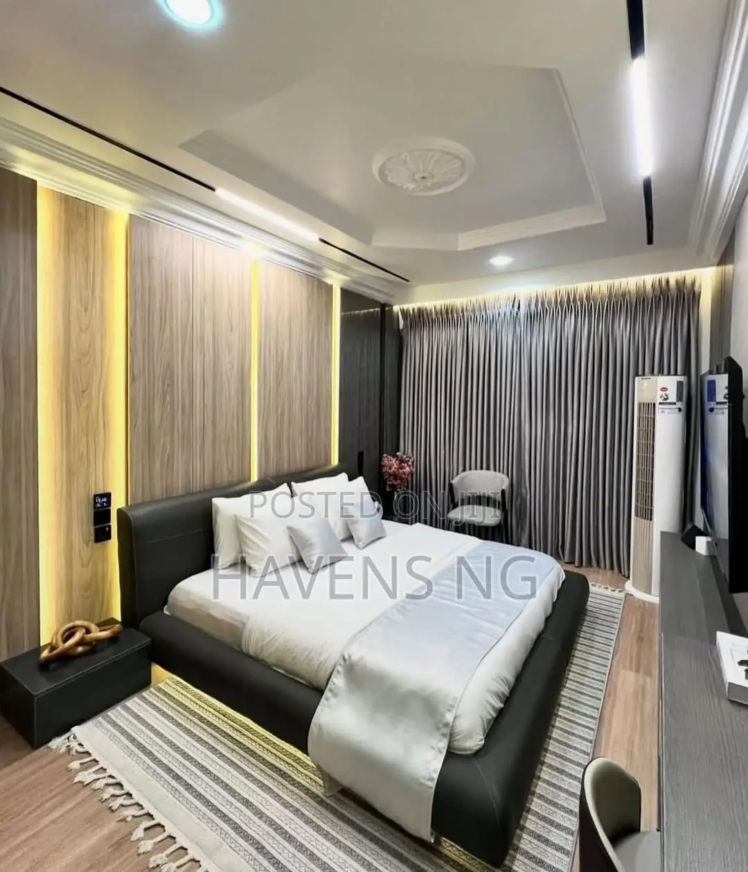 Luxury Smart 3-Bedroom Shortlet in Wuse 2, Abuja. in Wuse 2
