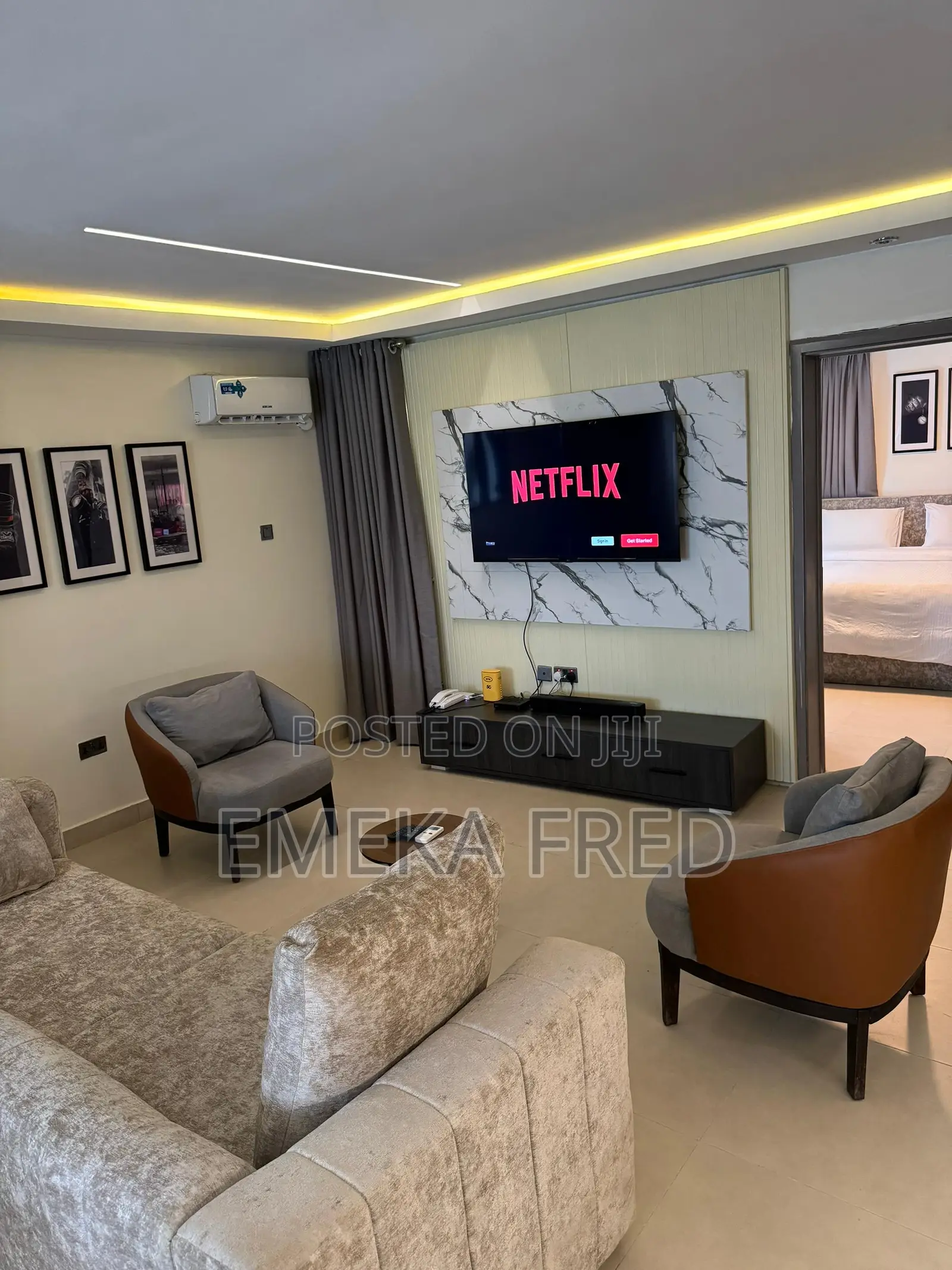Luxury 1 Bedroom and Parlor in Katampe