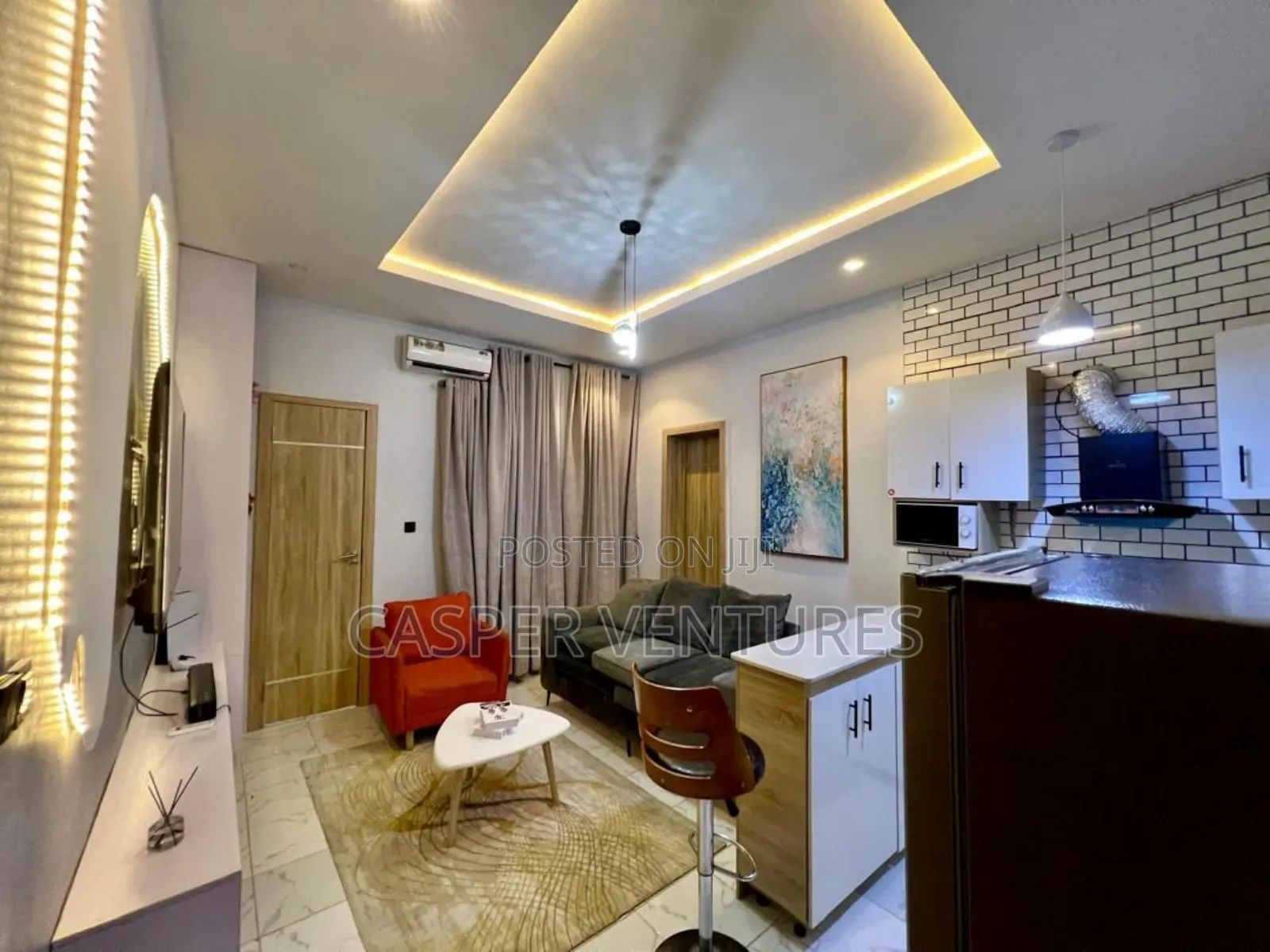 Colorful 1bed With Pool, Ps5 Gym in Lekki Phase 2