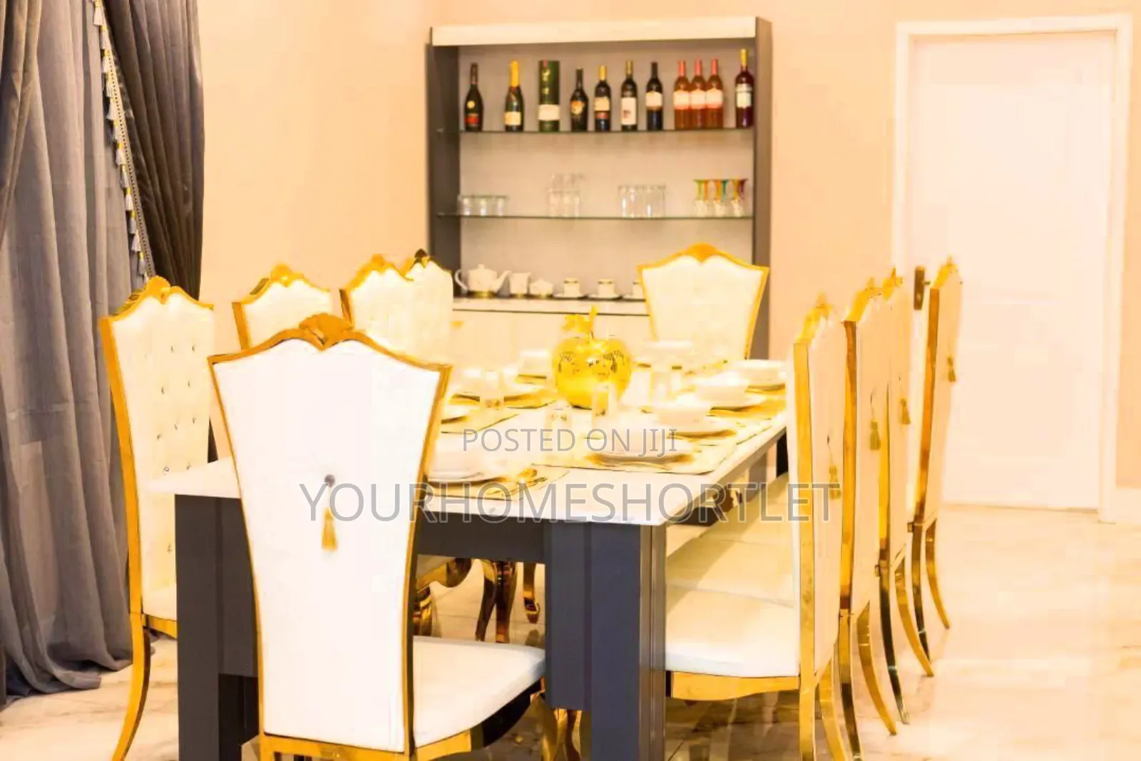 Luxury 4 Bedroom Self Compound That Allows Party in Opebi
