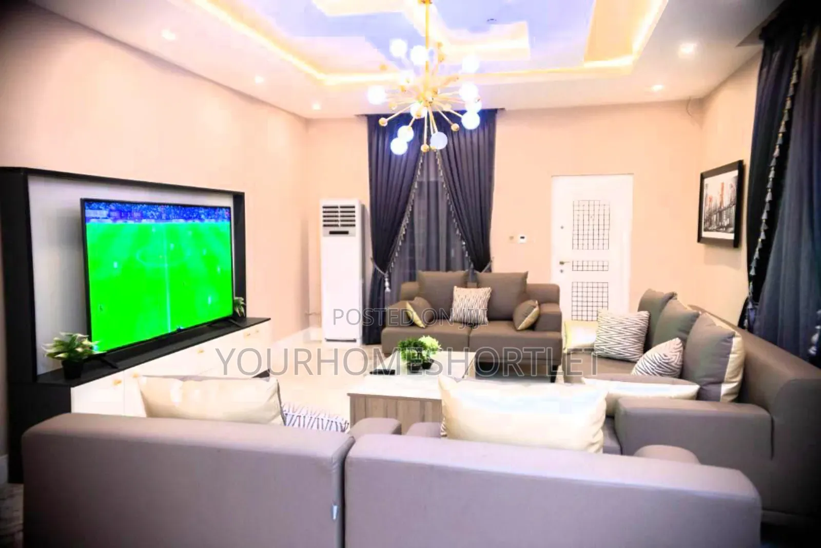 Luxury 4 Bedroom Self Compound That Allows Party in Opebi