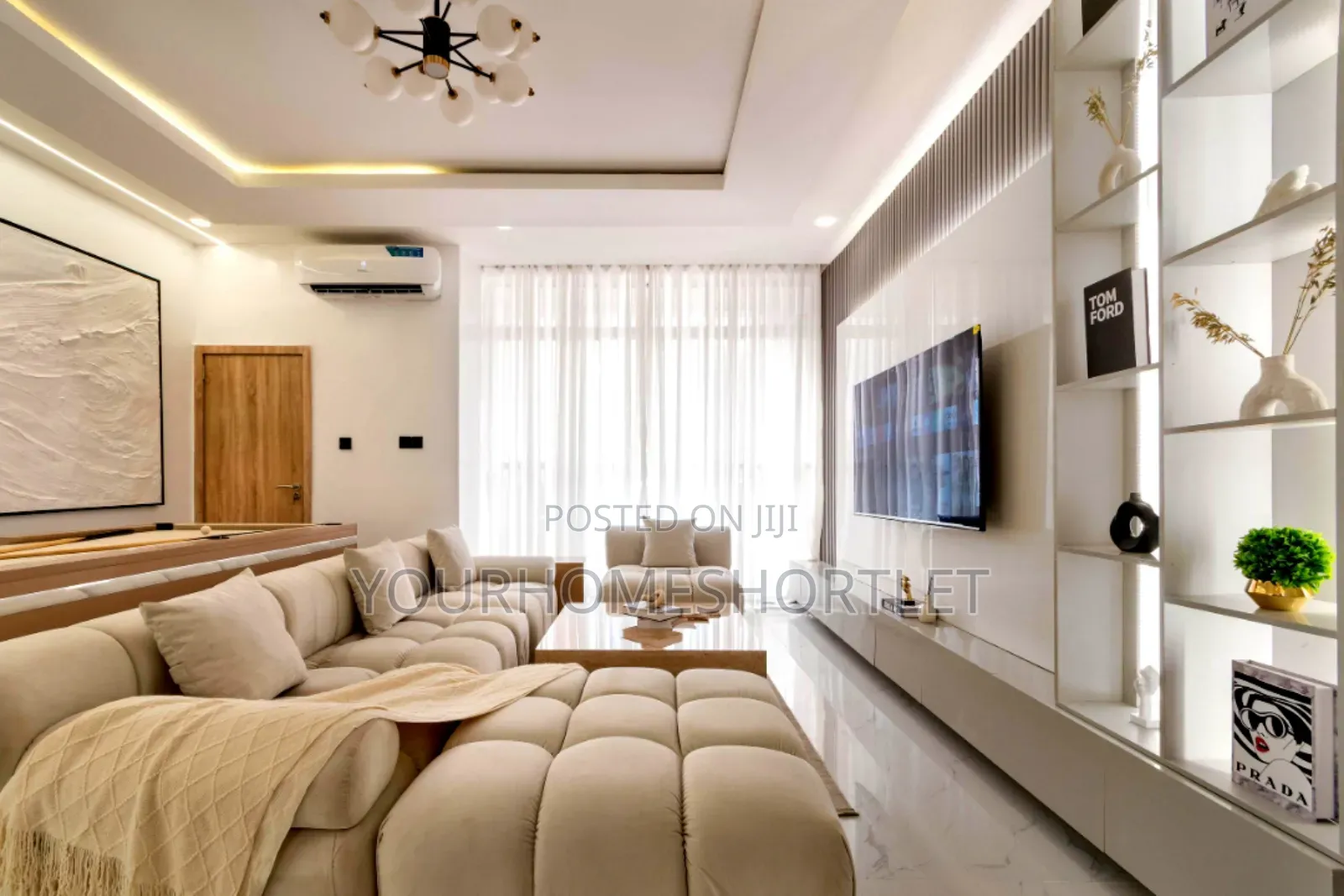New 2 Bedroom With Pool and Snooker in Ikate