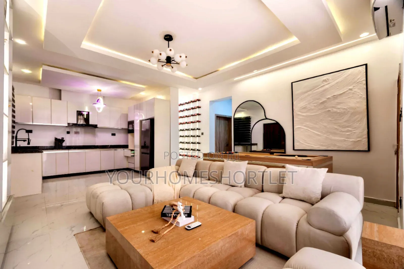 New 2 Bedroom With Pool and Snooker in Ikate