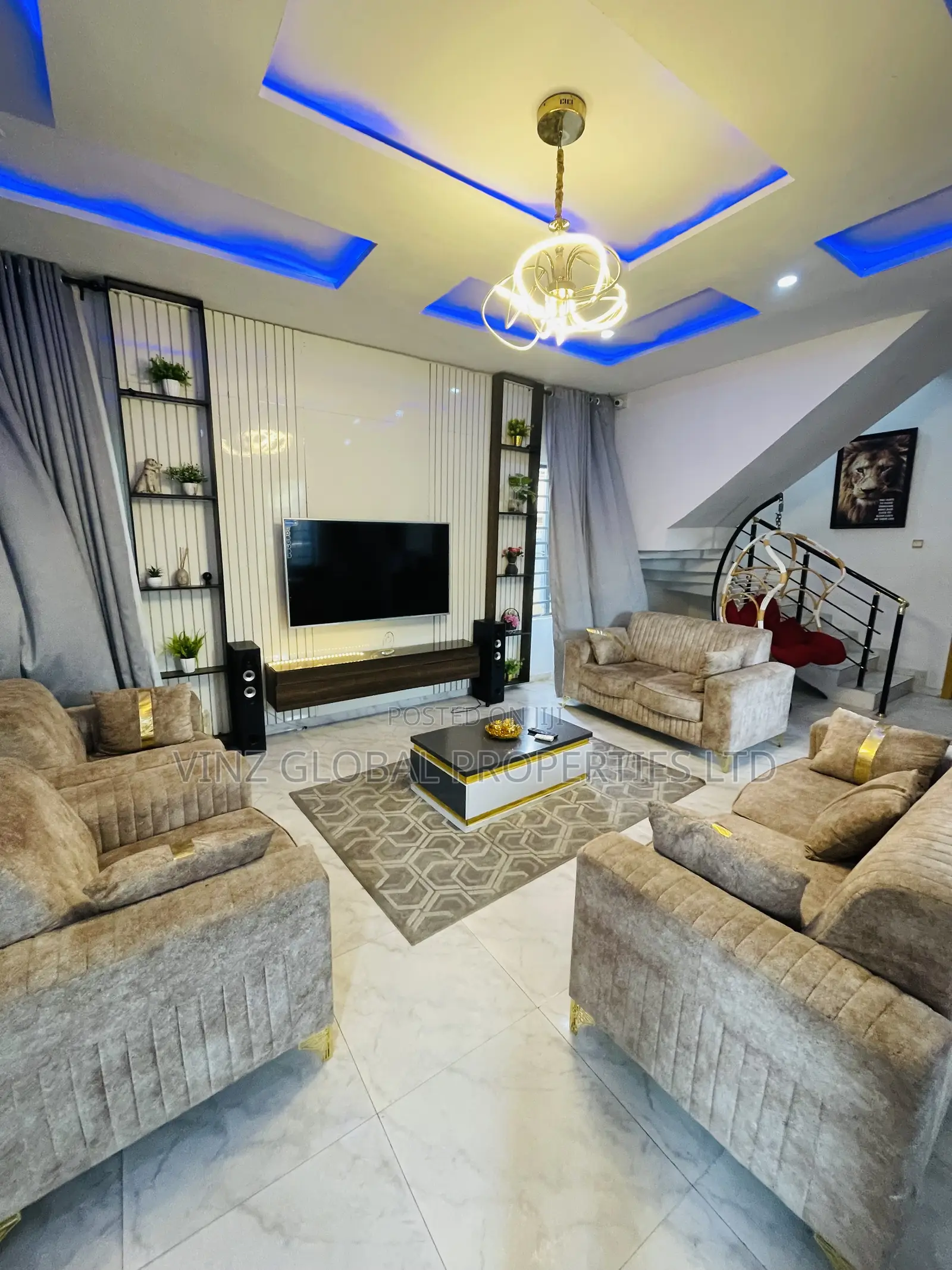 Luxury 4 Bed Fully Detached Duplex With Excellent Facilties in Sangotedo