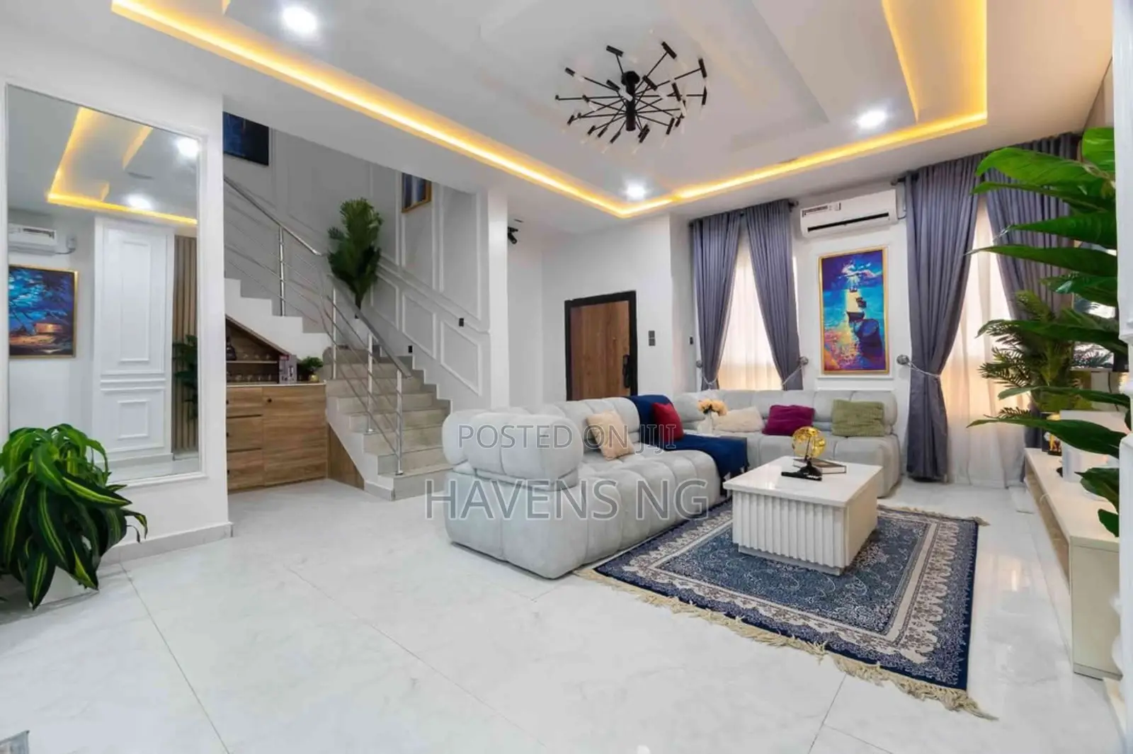 Tastefully Furnished 3-Bedroom Luxury Duplex in Ikate