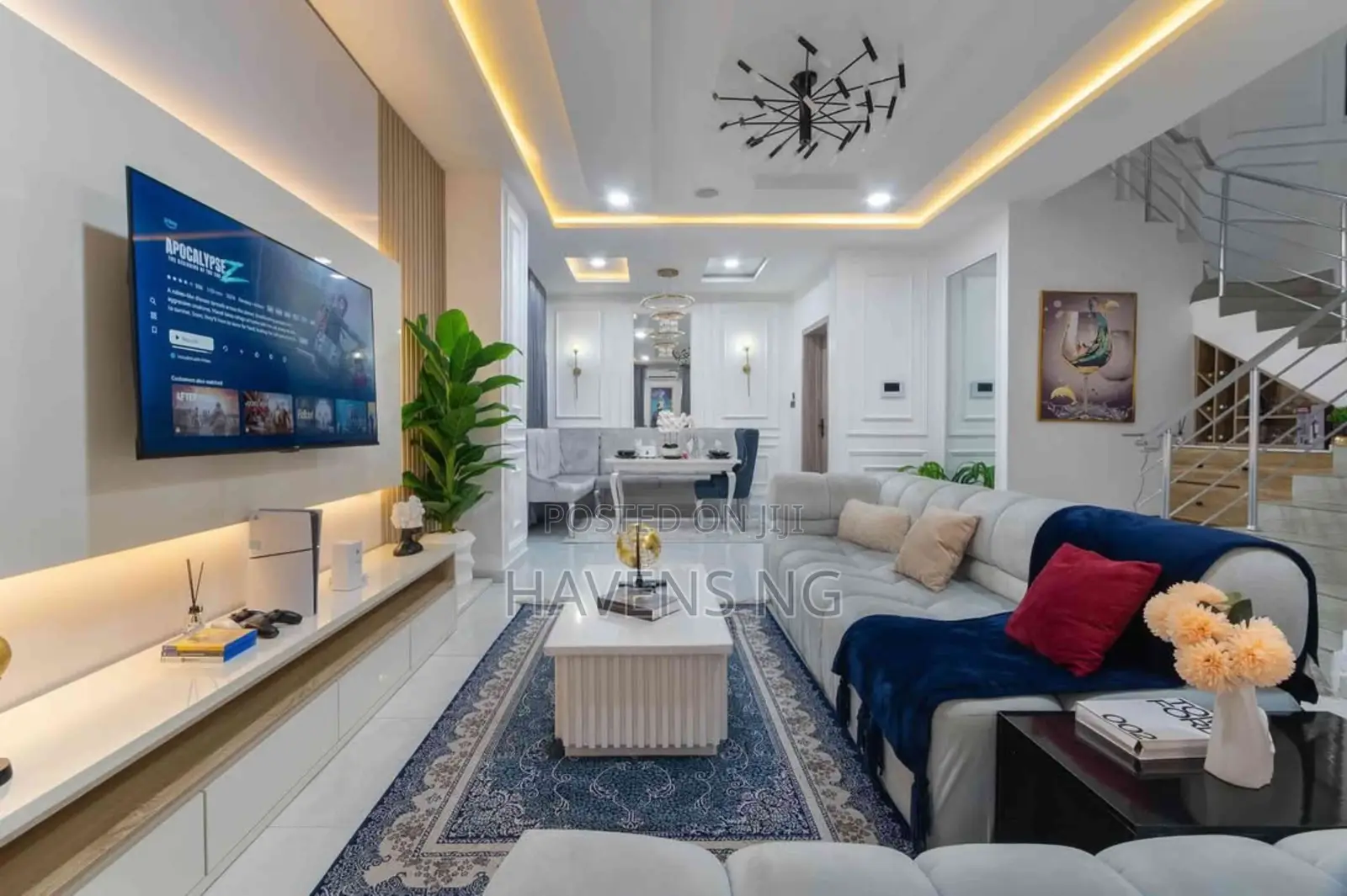 Tastefully Furnished 3-Bedroom Luxury Duplex in Ikate