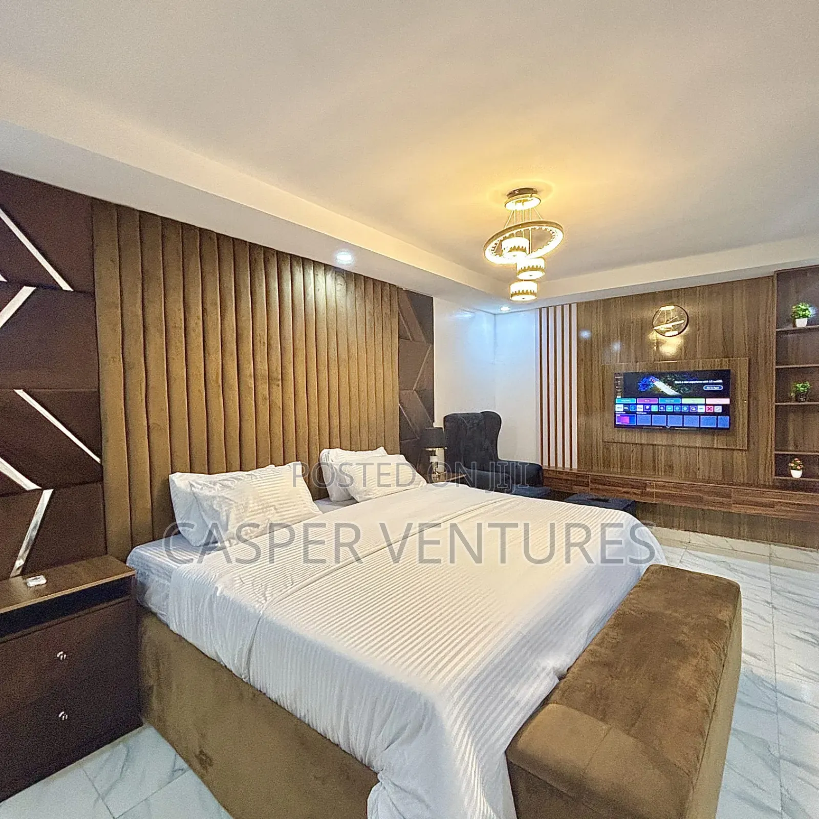 3bed Newly Built Apartment With Ps5 in Lekki Phase 2