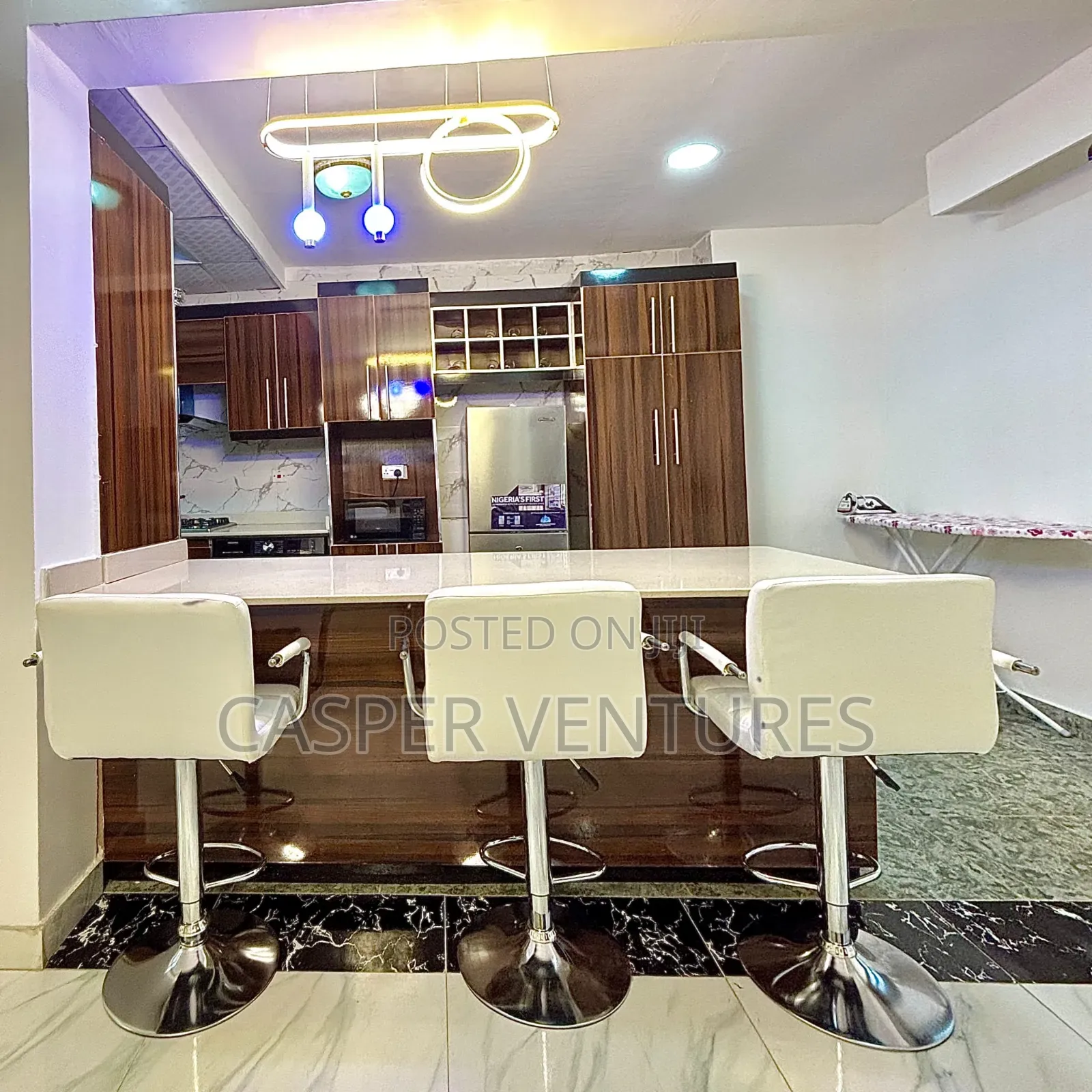 3bed Newly Built Apartment With Ps5 in Lekki Phase 2