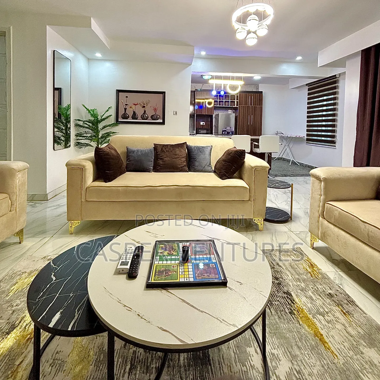 3bed Newly Built Apartment With Ps5 in Lekki Phase 2