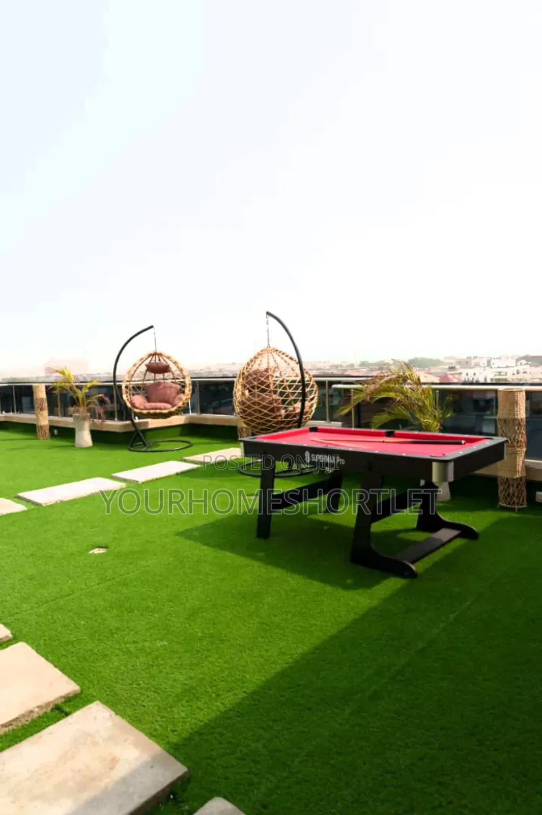 3 /2 Bedroom Penthouse With Rooftop,Pool,Ps5 That Allows Party in Ikate