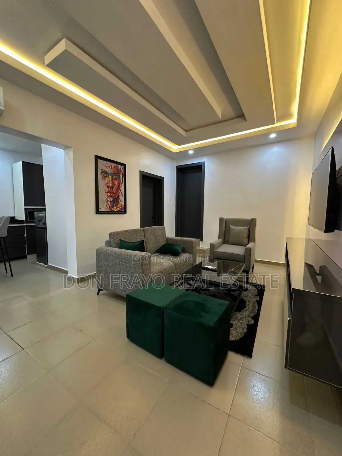 2 Beds Service Apartment at Oluwo Bashorun Ibadan in Basorun