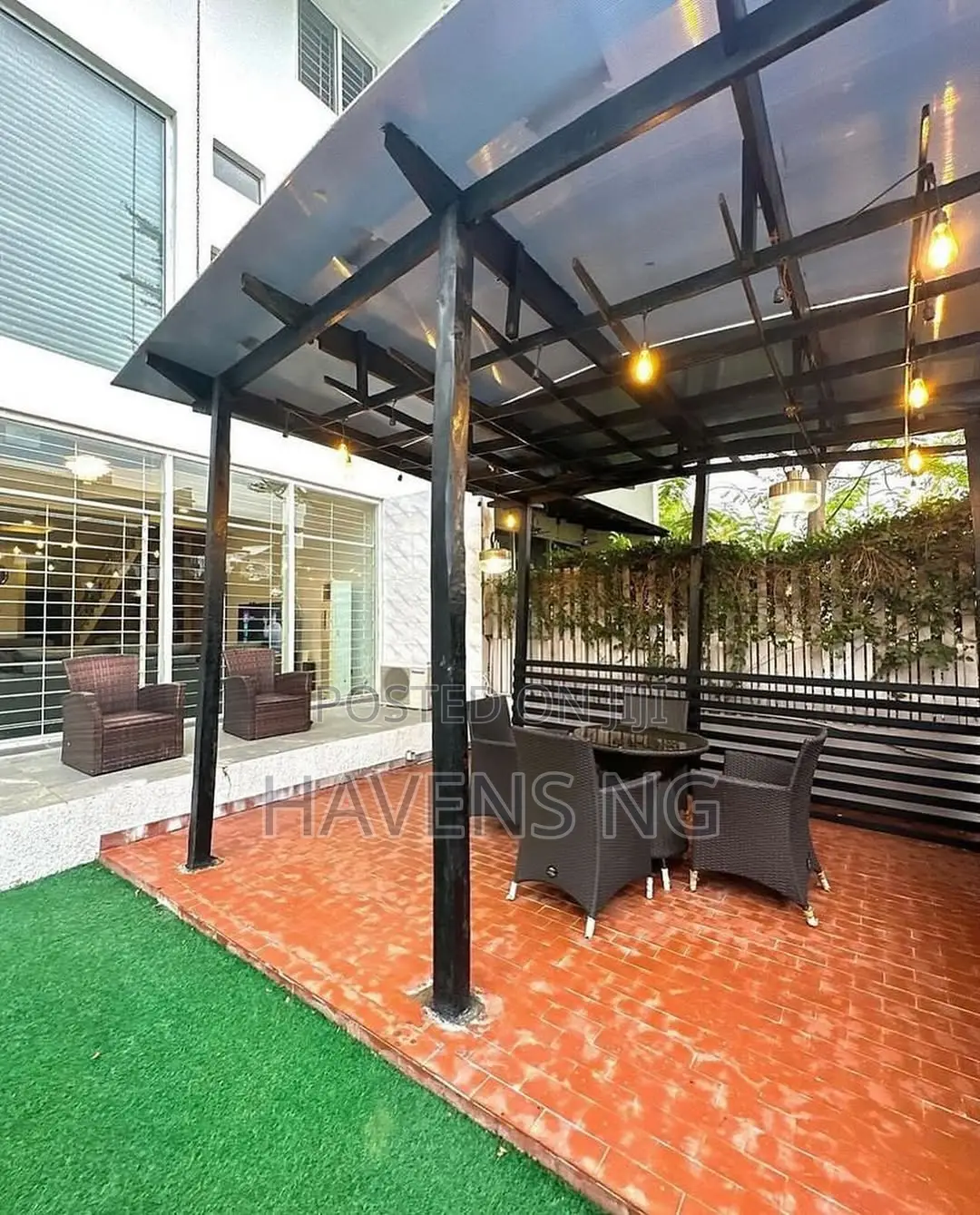 Exquisite 4- Bedroom Terrace Apartment for Short Let in Guzape District