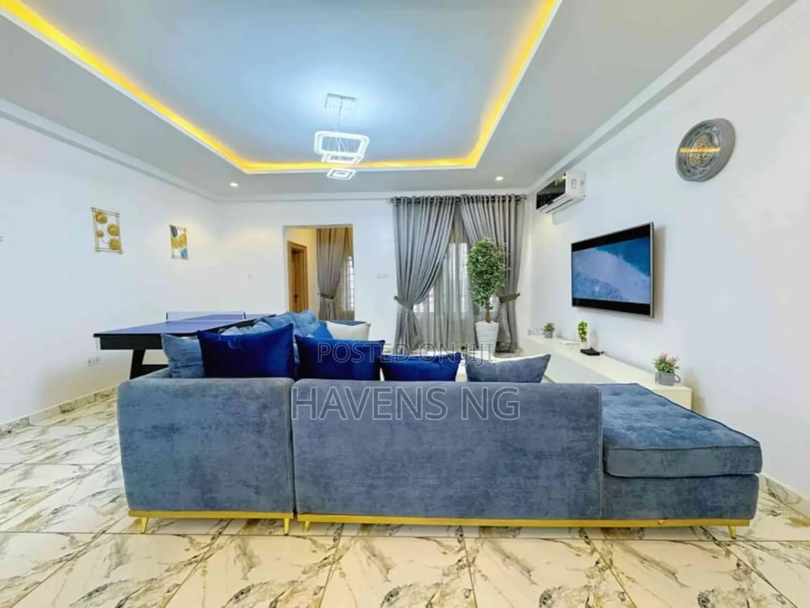 Spacious 2-Bedroom Apartment With Snooker Table Tennis in Jahi