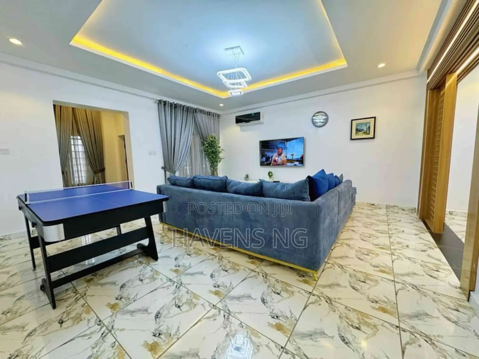 Spacious 2-Bedroom Apartment With Snooker Table Tennis in Jahi