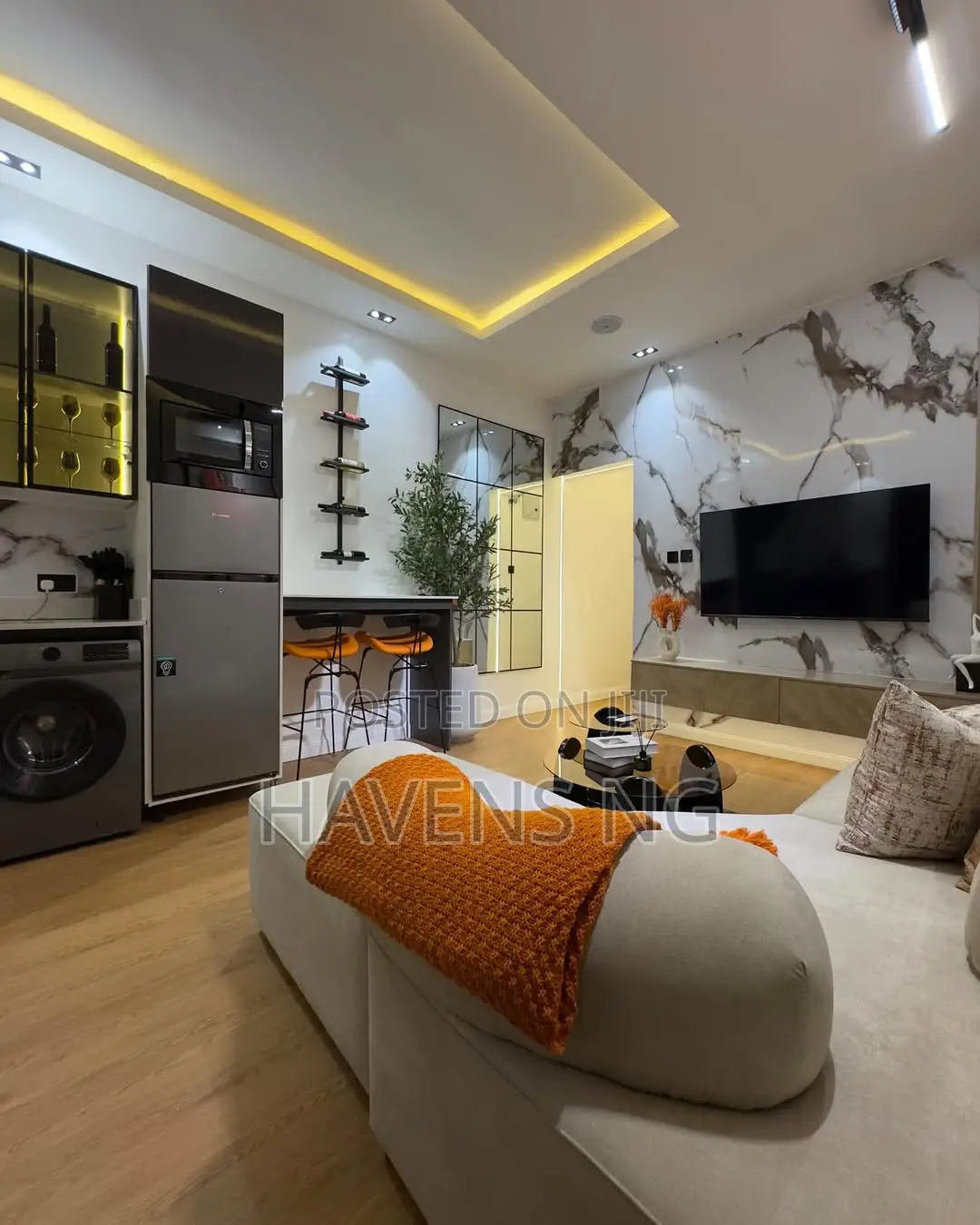 Modern 1-Bedroom Apartment With Smart Features in Lekki Phase 1