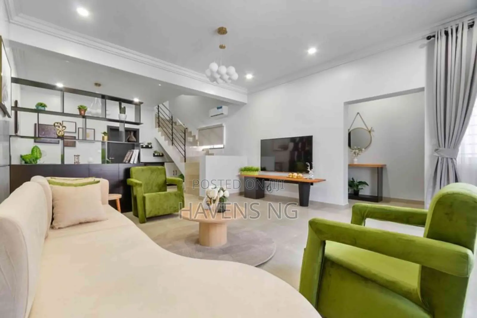 Luxury 4-Bedroom Terrace Duplex With Pool, and Game House in Ikate-Elegushi