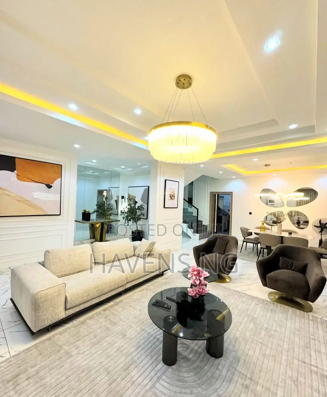 Luxury 3-Bedroom Apartment With Modern Facilities in Katampe Extension