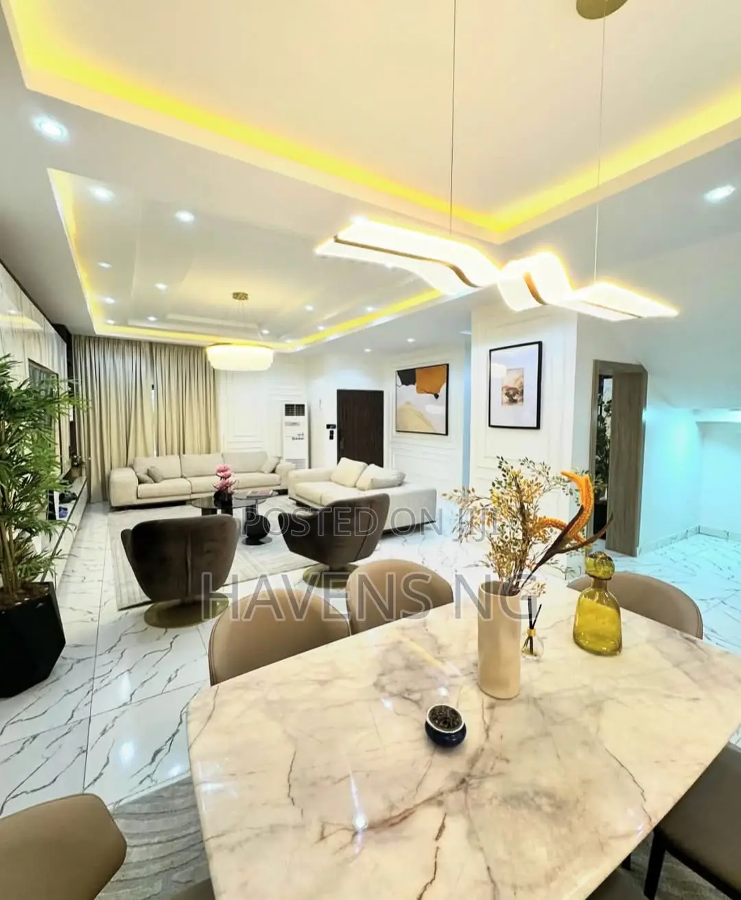 Luxury 3-Bedroom Apartment With Modern Facilities in Katampe Extension
