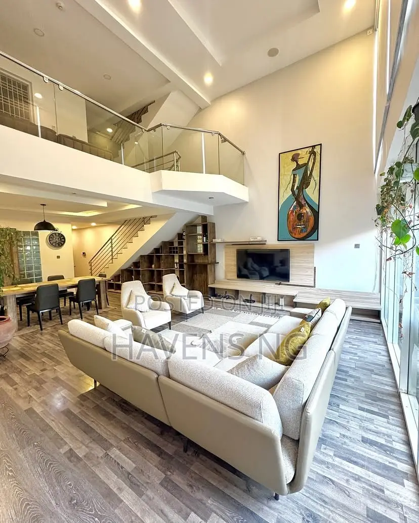 Luxury 4-Bedroom Duplex With Modern Facilities in Guzape District
