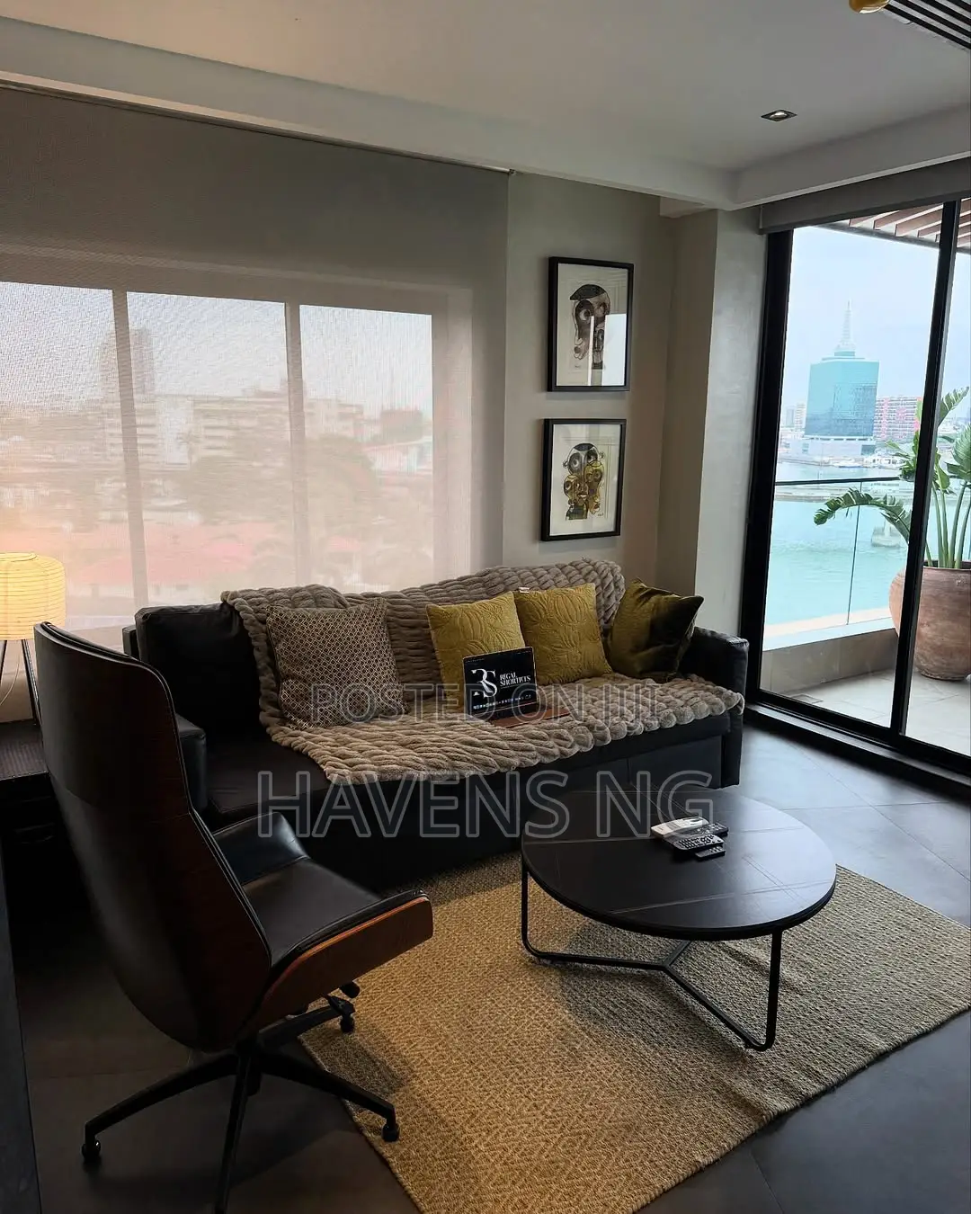 1 Bedroom Apartment With City Sea View in 2nd Avenue Extension