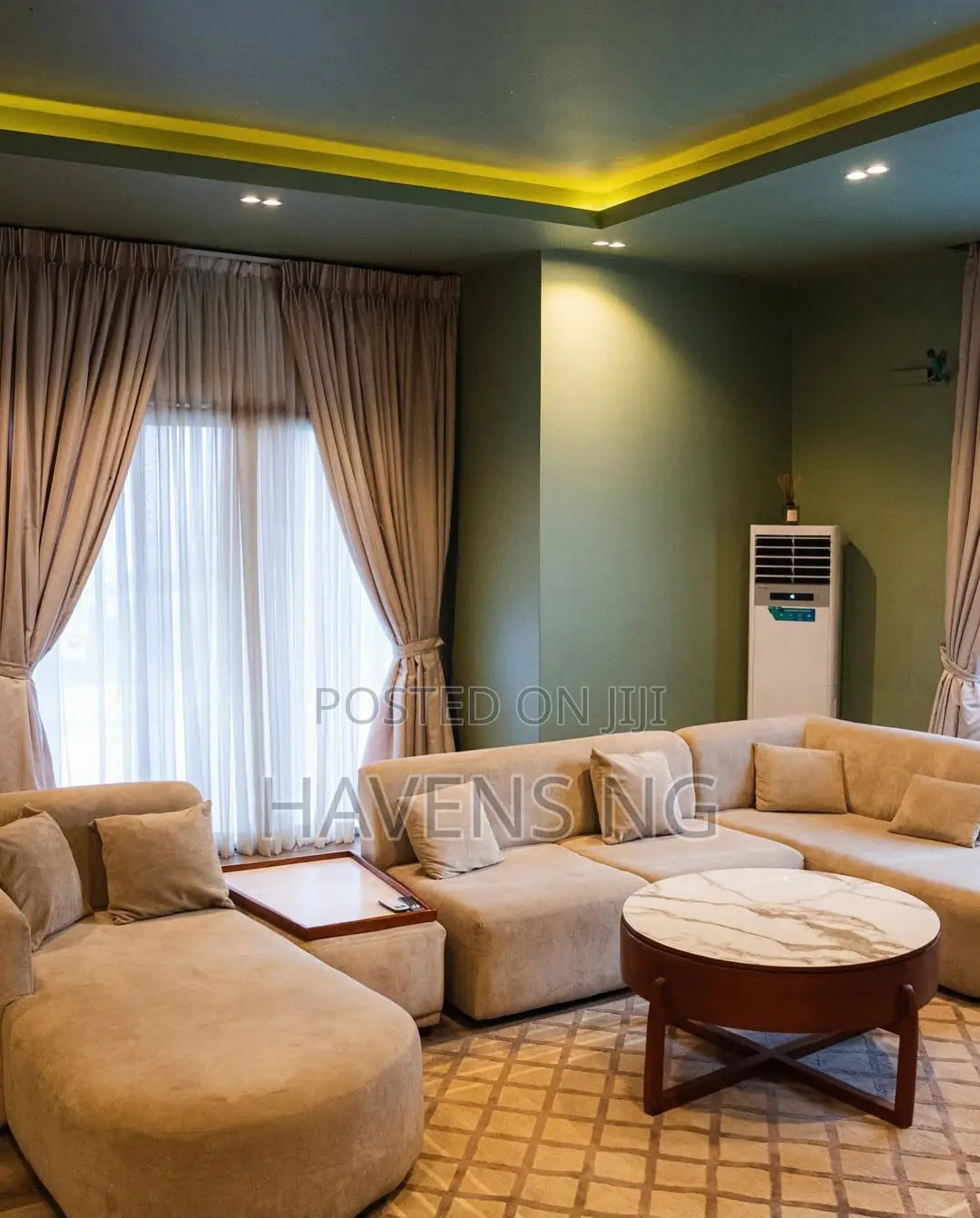3-Bedroom Earth-Inspired Apartment With Scenic Views in Lekki Phase 1