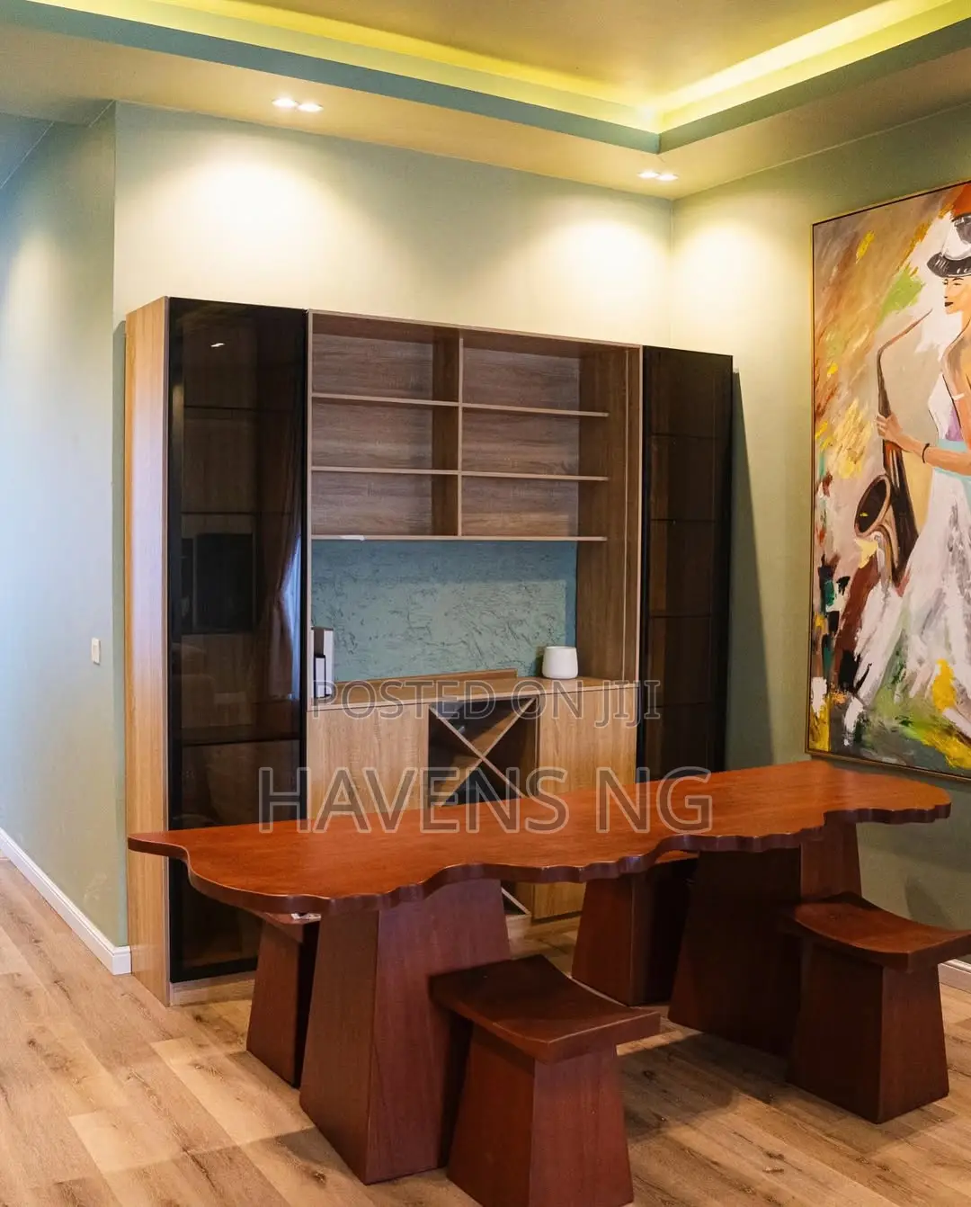 3-Bedroom Earth-Inspired Apartment With Scenic Views in Lekki Phase 1