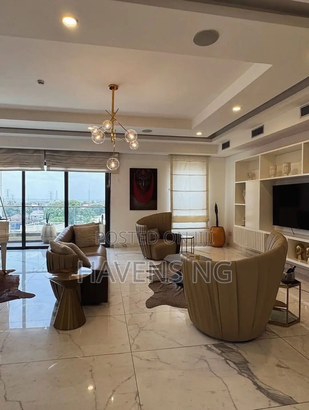 Luxurious 3-Bedroom Apartment With Bq in Old Ikoyi