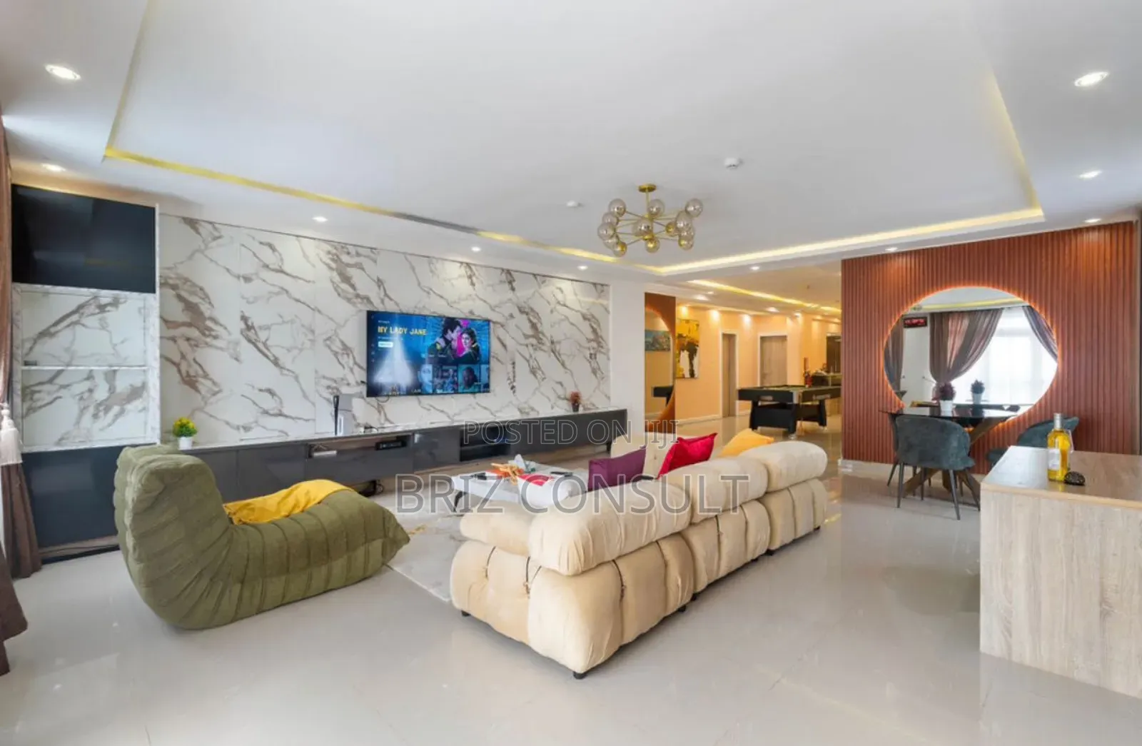 3/2 Bedroom Lekki Shortlets With Ocean View in Lekki Phase 1