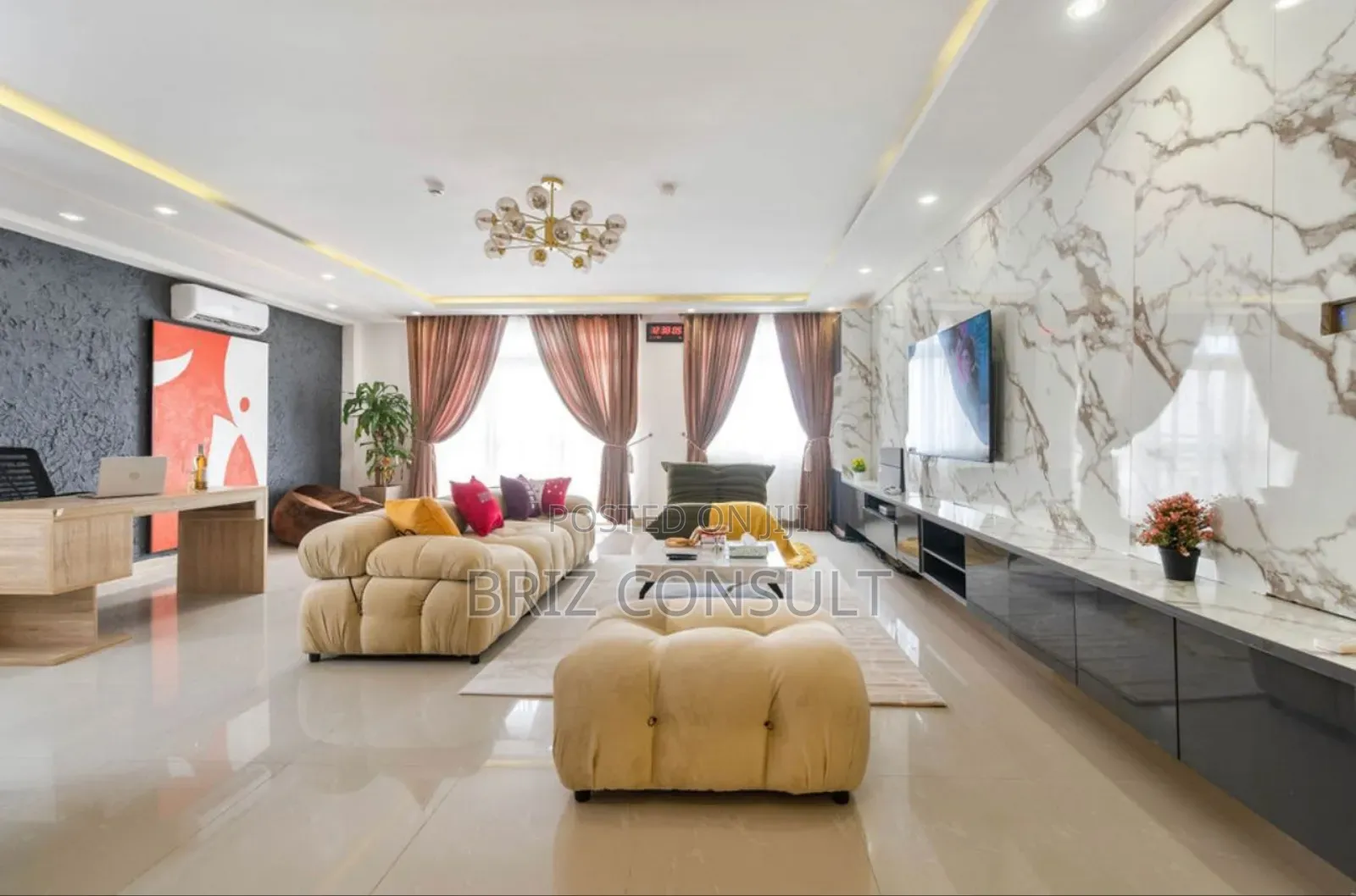 3/2 Bedroom Lekki Shortlets With Ocean View in Lekki Phase 1