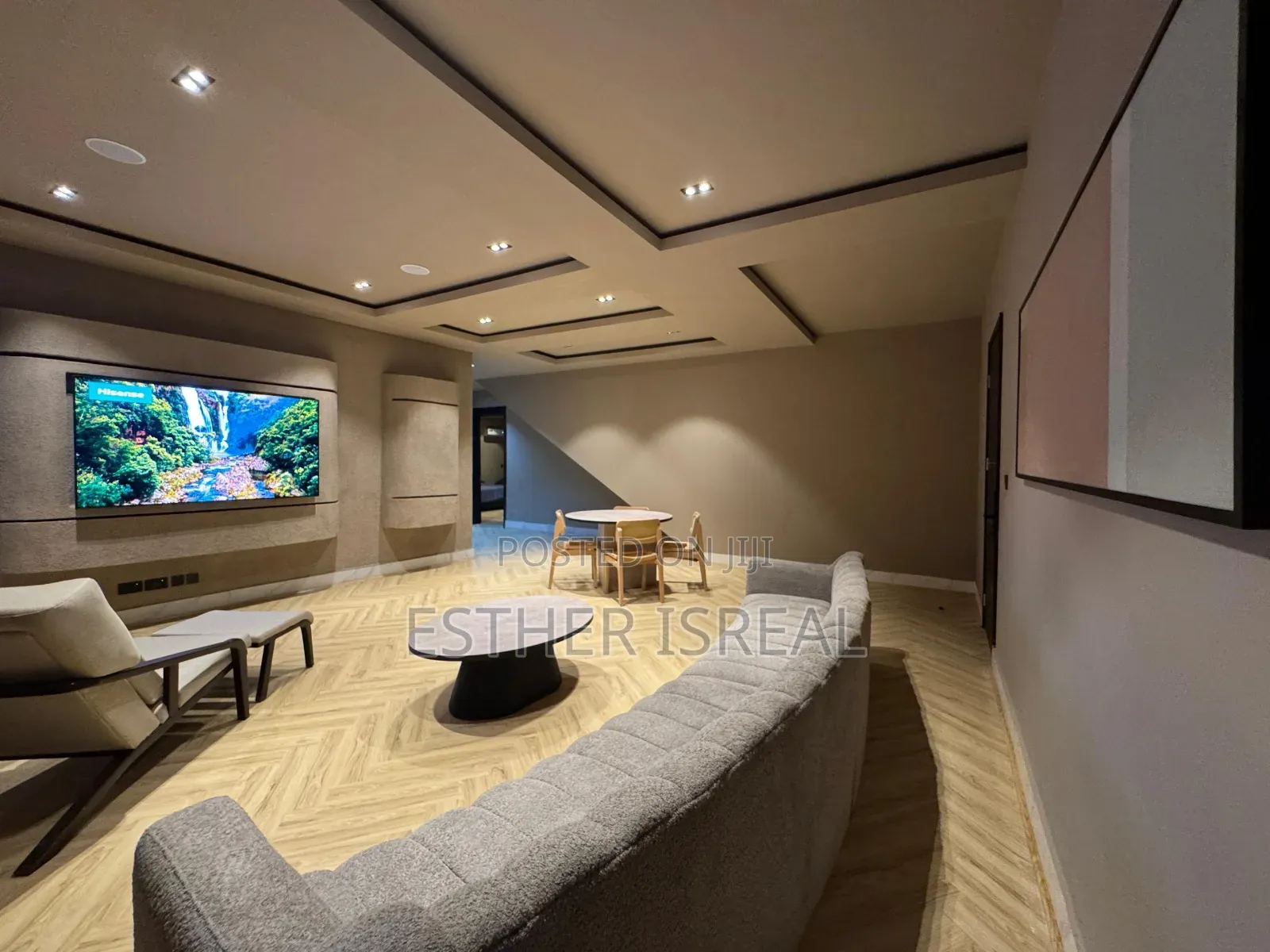 Cream 2bedroom Apartment Ikeja in Ikeja