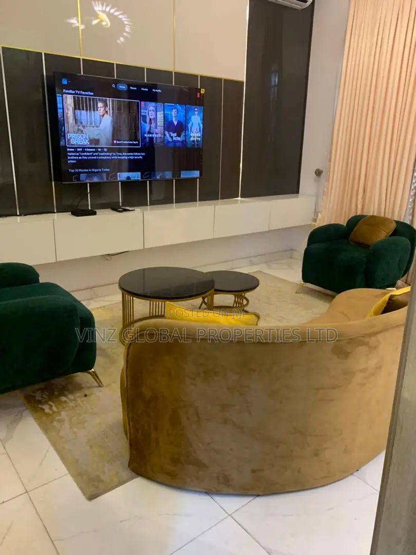 Luxury 3 Bedroom Duplex Apartment With Ps5 Massage Chair in Lekki Expressway