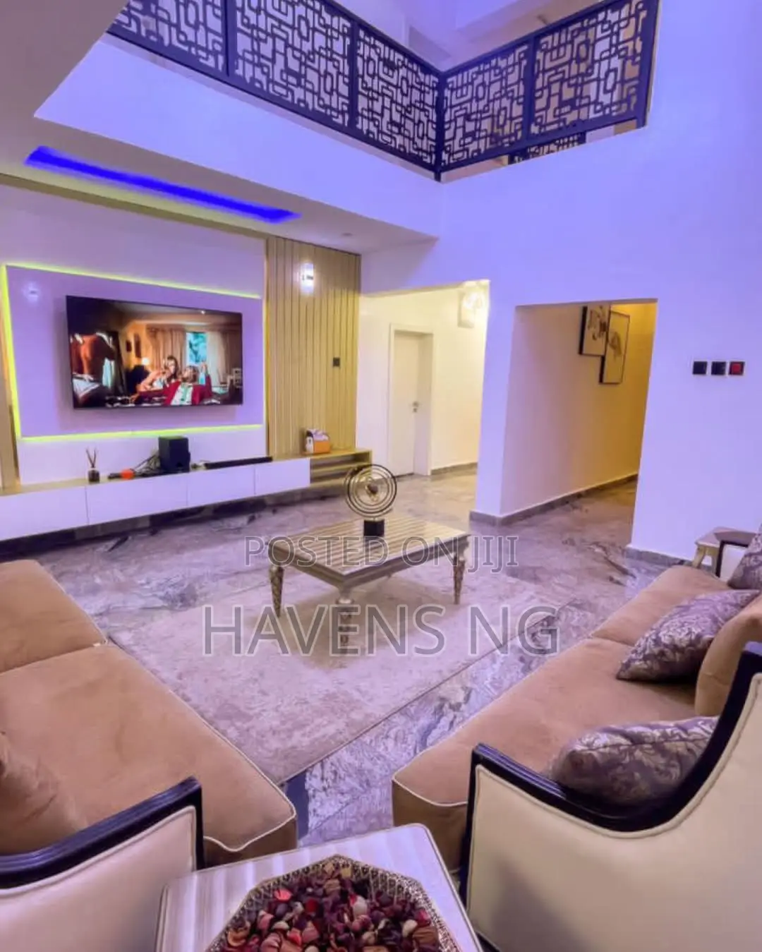 Luxurious 4-Bedroom Duplex Shortlet Apartment in Oluyole Estate