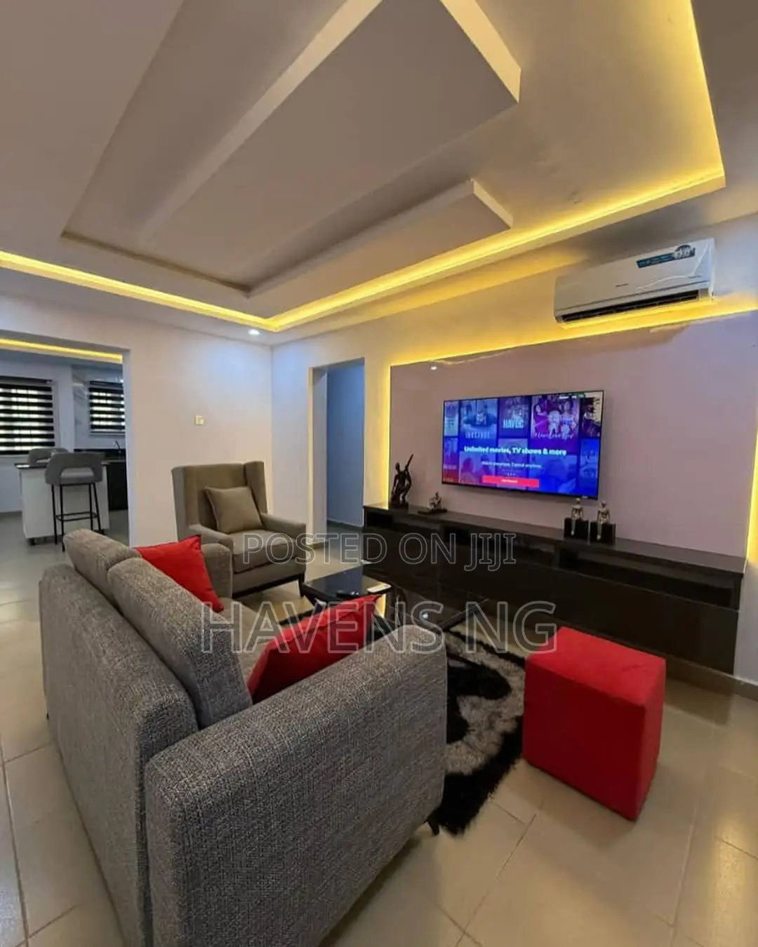 Fully Serviced 2-Bedroom Apartment in Bodija, Ibadan. in Bodija
