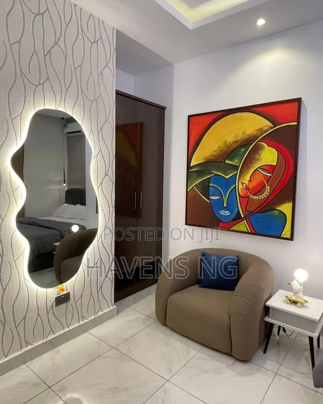 Experience Smart Luxury in Our 3-Bedroom Apartment in Jahi
