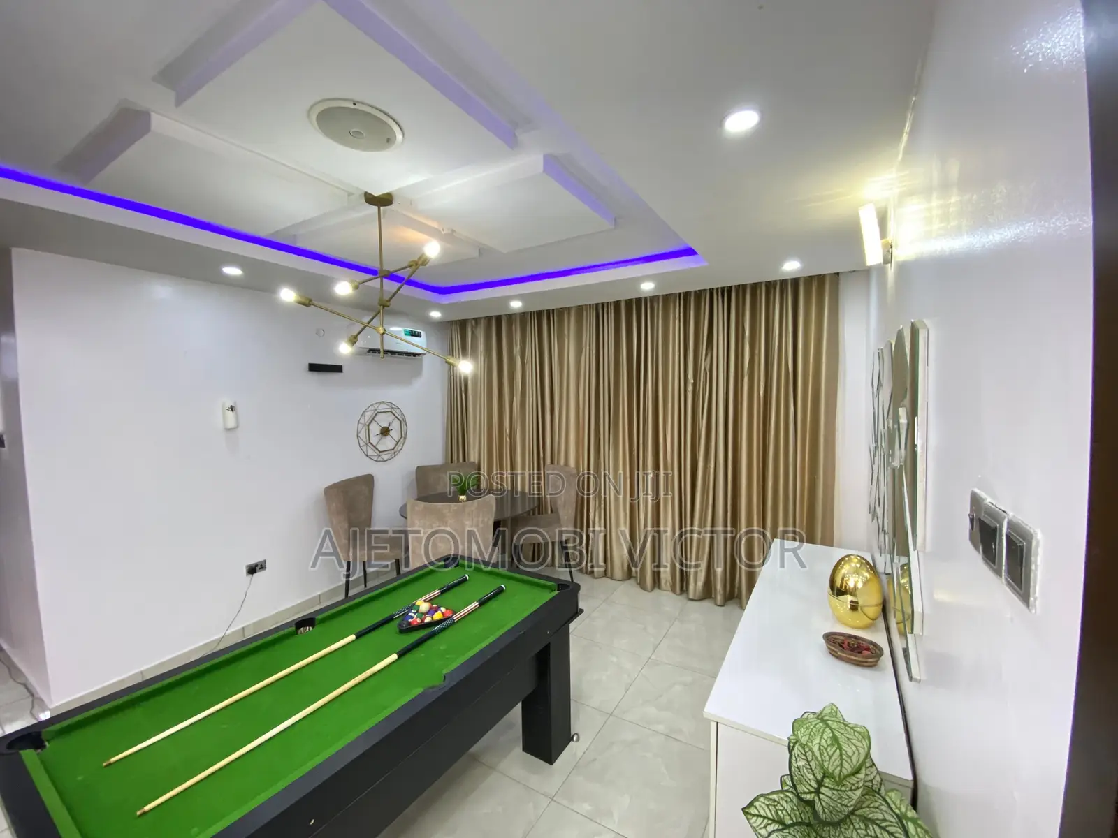 3bedroom With Ps5,Snooker and Ps5 in Lekki Phase 1