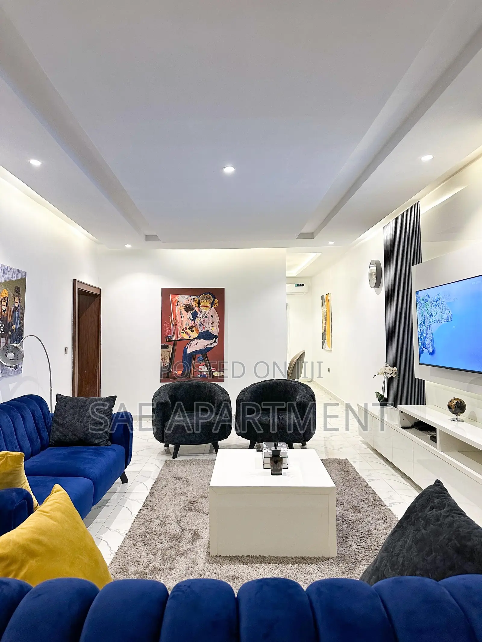 Soothing Three Bedroom Apartment, Guzape Abuja in Guzape District