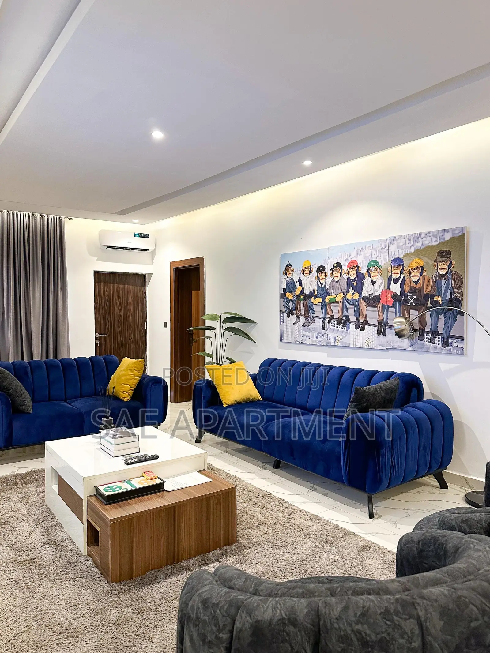 Soothing Three Bedroom Apartment, Guzape Abuja in Guzape District
