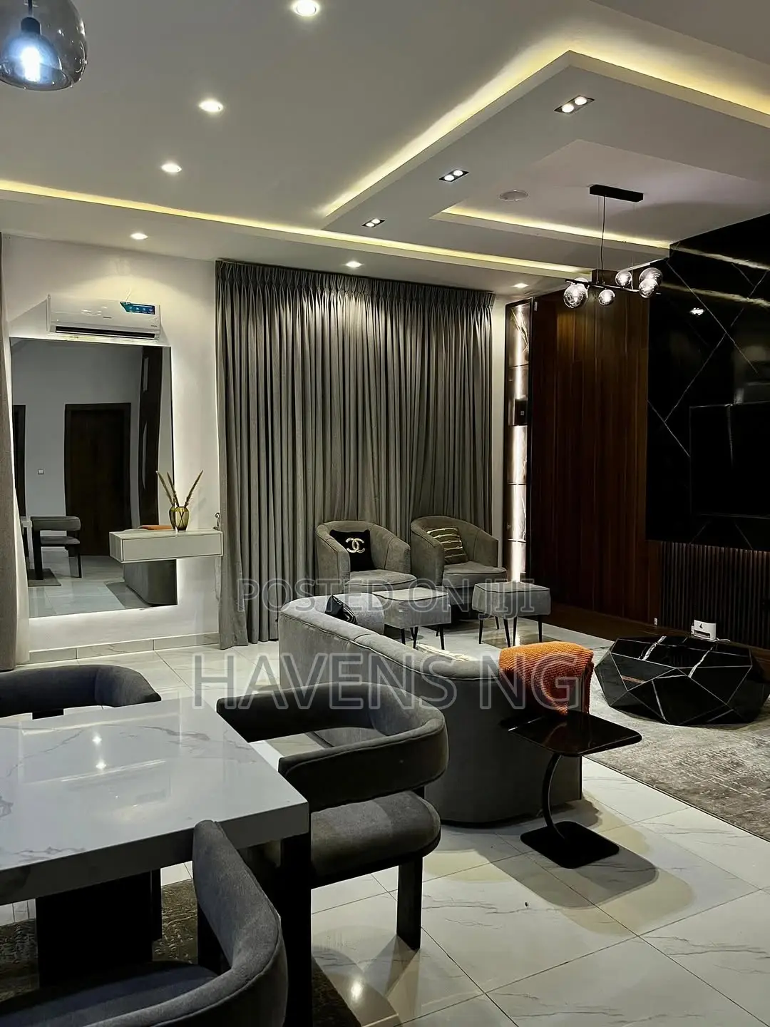 Luxurious 4-Bedroom Duplex With Snooker Table in Ologolo
