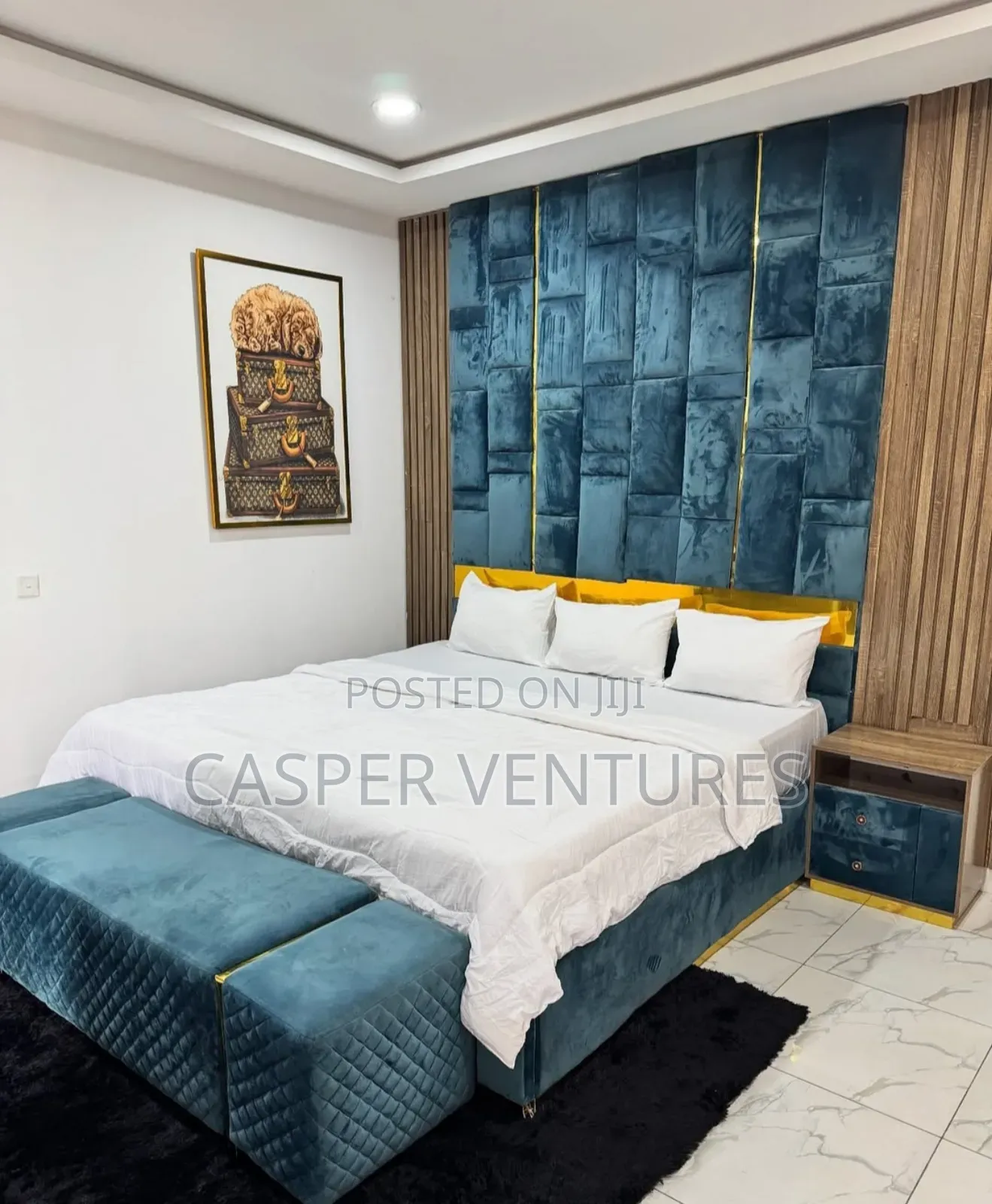 Cozy Sparkling Masterbedroom in Idado