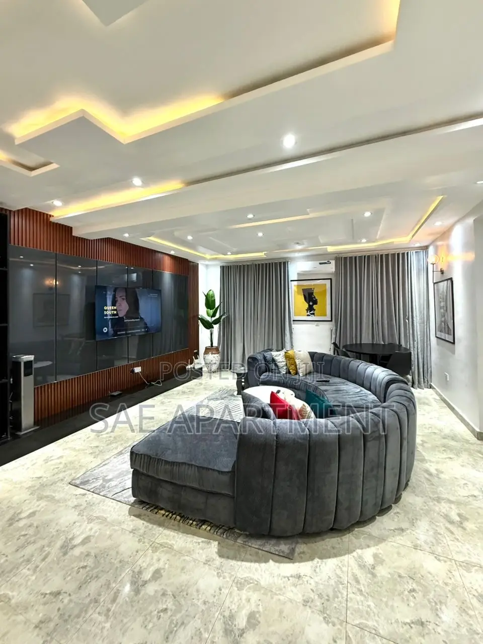 Newly Rejuvenated Two Bedroom Apartment, Wuye Abuja in Wuye