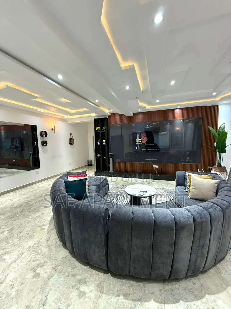 Newly Rejuvenated Two Bedroom Apartment, Wuye Abuja in Wuye